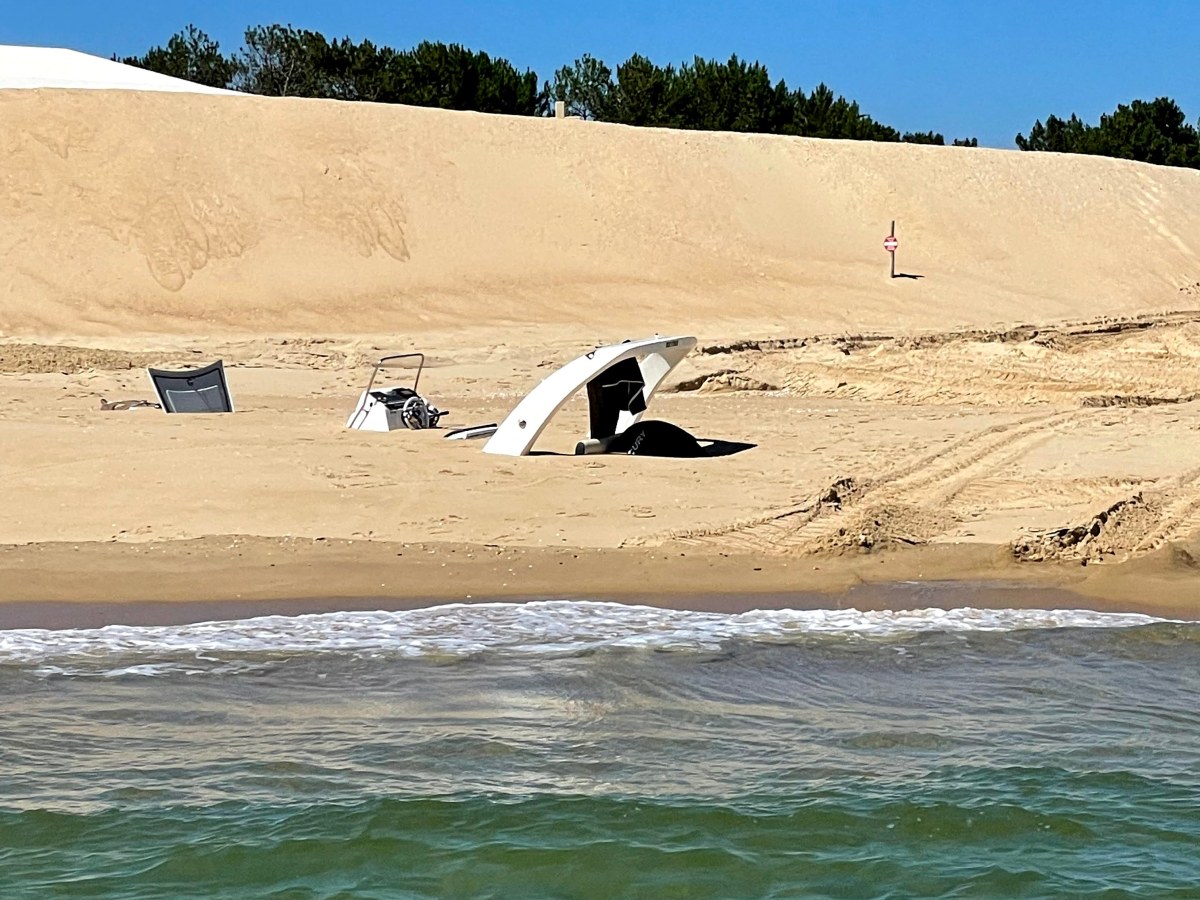 bateau enseveli Pointe du Cap Ferret 4 episode 2