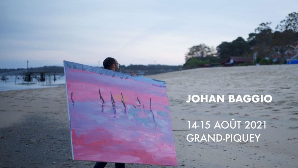 Johan Baggio, expose au Cap Ferret