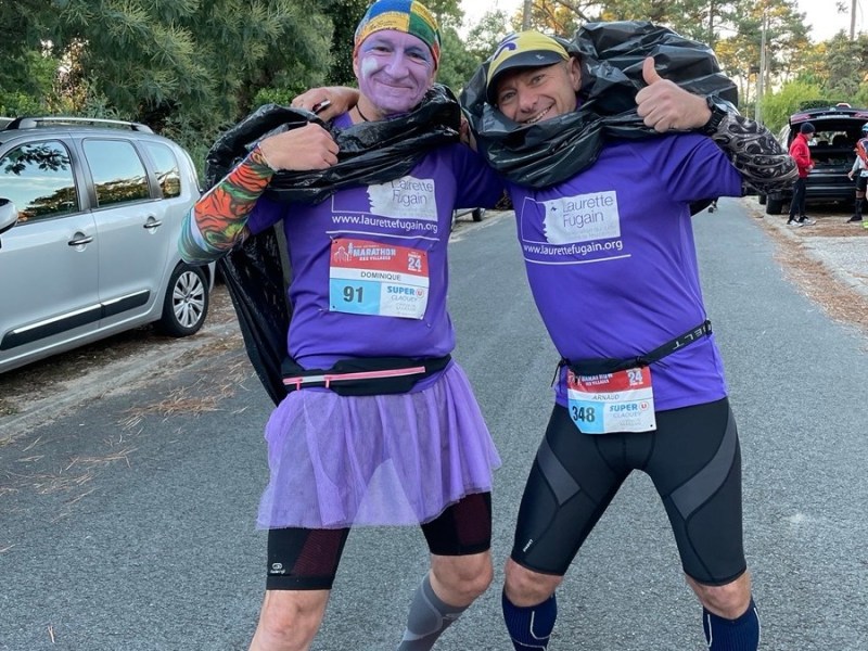 avant-course du marathon des villages cap ferret