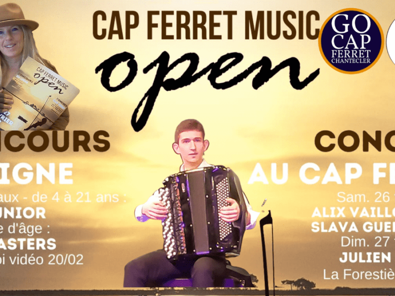 Concerts gratuits Cap Ferret Music Open