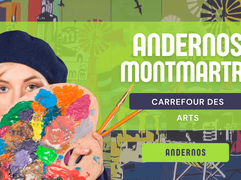 Peinture Andernos Montmartre Carrefour des Arts