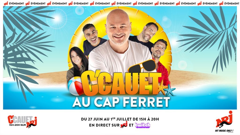 NRJ avec Cauet au Cap Ferret
