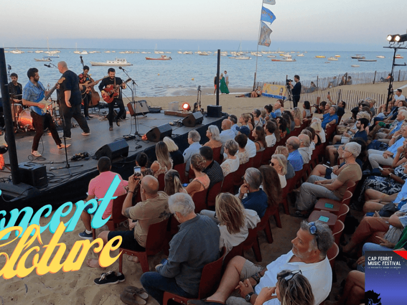 Concert de clôture Cap Ferret Music Festival A Contra Blues
