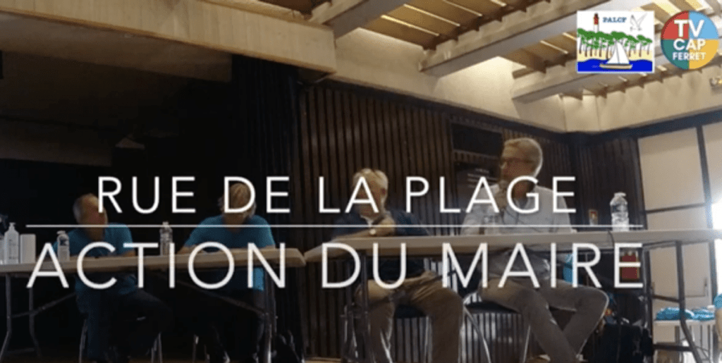 Maire de Lège-Cap Ferret Rue de la Plage