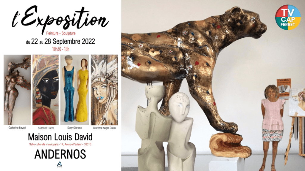 Eposition peinture sculpture andernos septembre 2022
