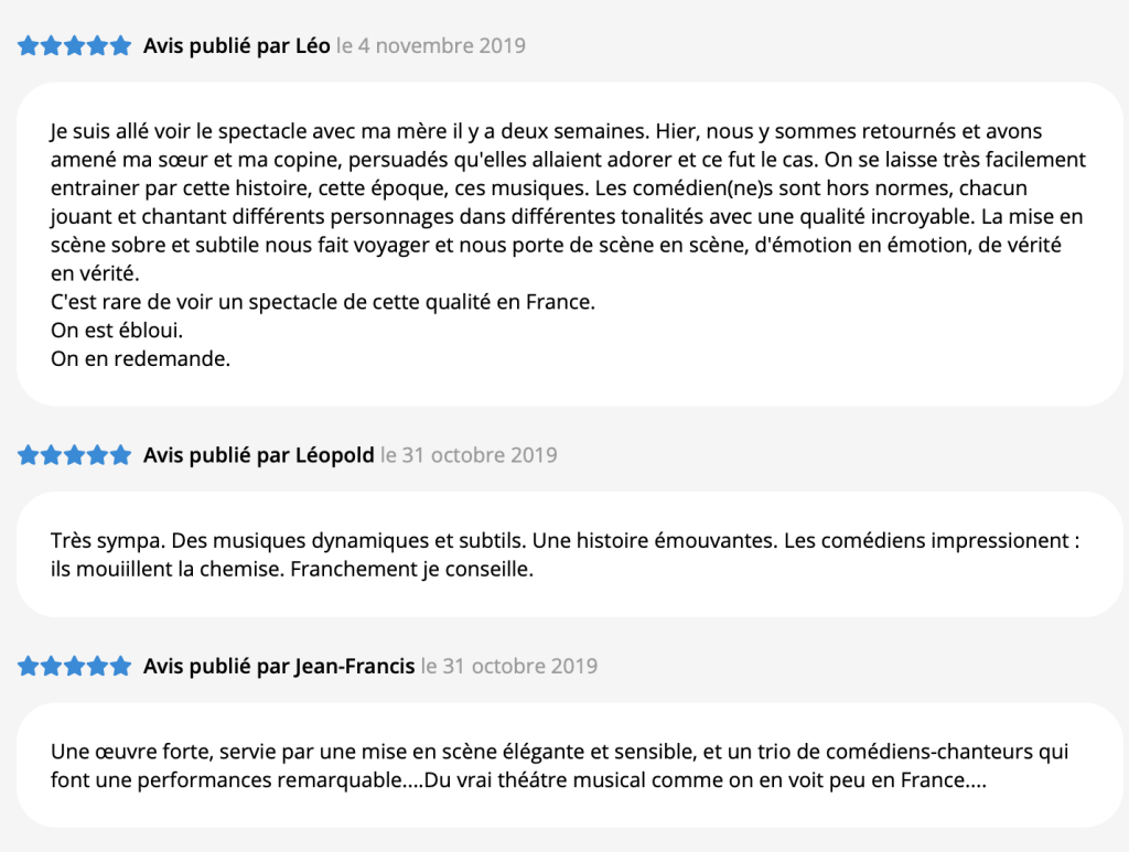 Avis des spectateurs sur quand la guerre sera finie