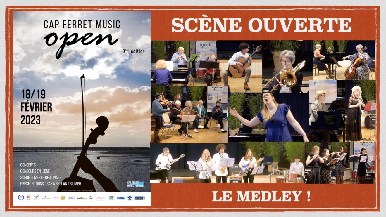 Medley Scène Ouverte Cap Ferret Music open 2023