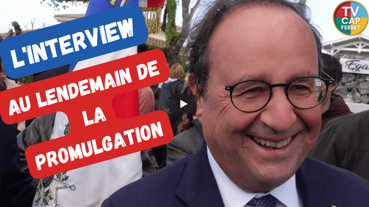 FRANCOIS HOLLANDE AU LENDEMAIN DE LA PROMULGATION