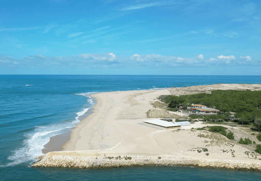 Cordon lunaire de la pointe du cap ferret
