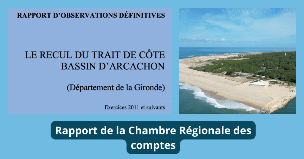 recul du trait de côte rapport de la chambre régionale des comptes