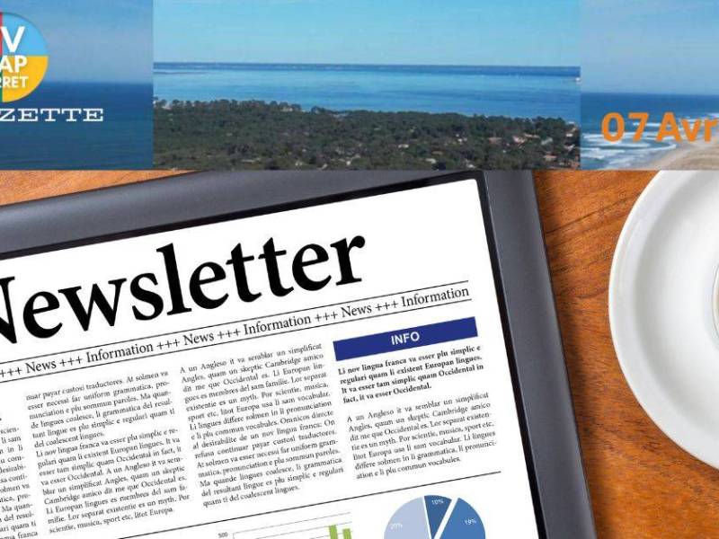 Newsletter la Gazette n°98 07 Avril 2024