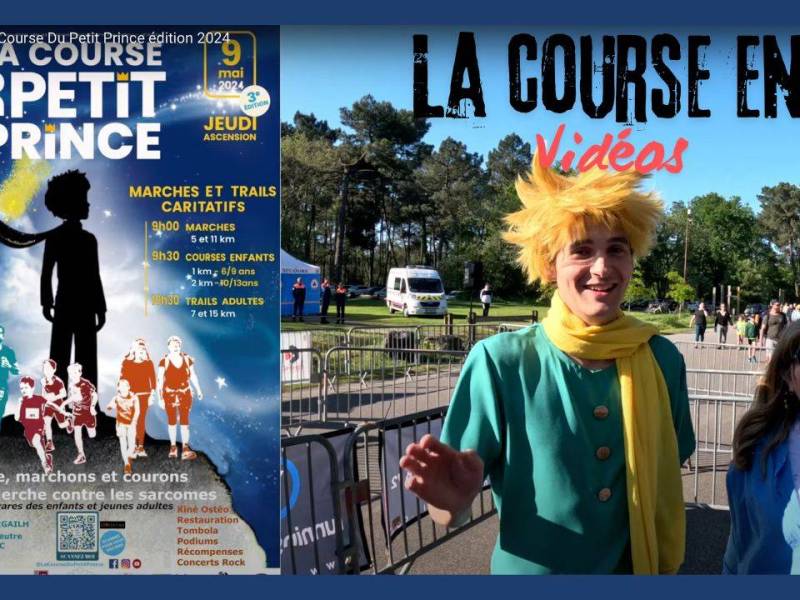 Vidéo : La course du Petit Prince pour la recherche contre les sarcomes