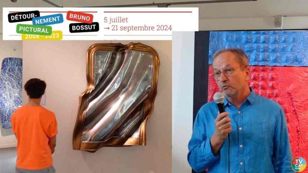 Le Plasticien Bruno Bossut expose à Lège-Cap Ferret