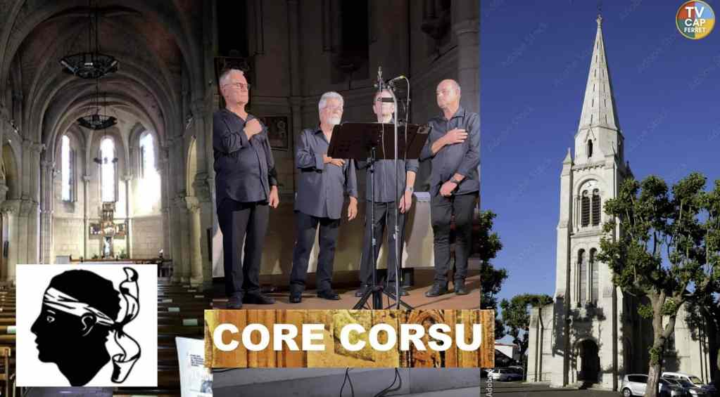 Core Corsu Chant Corse s'invite sur le bassin d'arcachon à arès