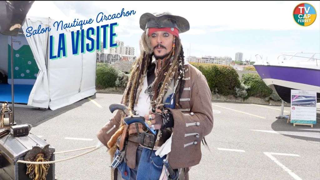 Visite du salon nautique d'Arcachon et film de l'arrivée du Belem