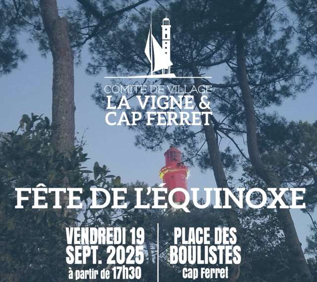 Fête de l'equinoxe cap ferret