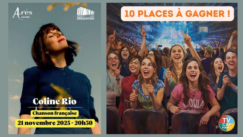 Arès : 10 Places à gagner pour le concert de Coline Rio