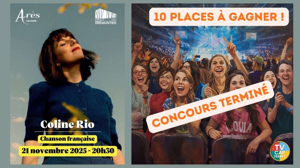 Coline Rio en concert à l&rsquo;Espace Brémontier d&rsquo;Arès le 21 novembre 2025