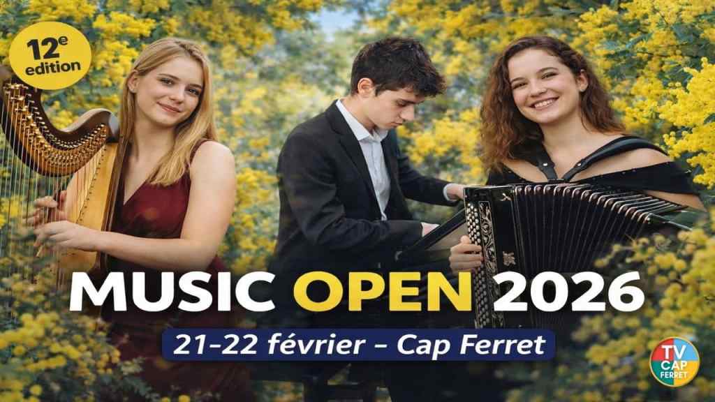 Cap Ferret Music Open 2026 _ la jeune musique en scène les 21 et 22 février