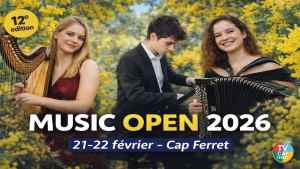 Cap Ferret Music Open 2026 _ la jeune musique en scène les 21 et 22 février