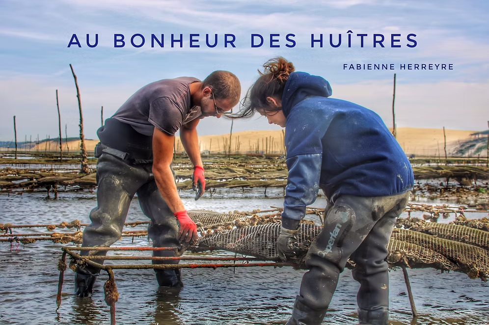 Couverture du livre Au bonheur des huîtres de Fabienne Herreyre