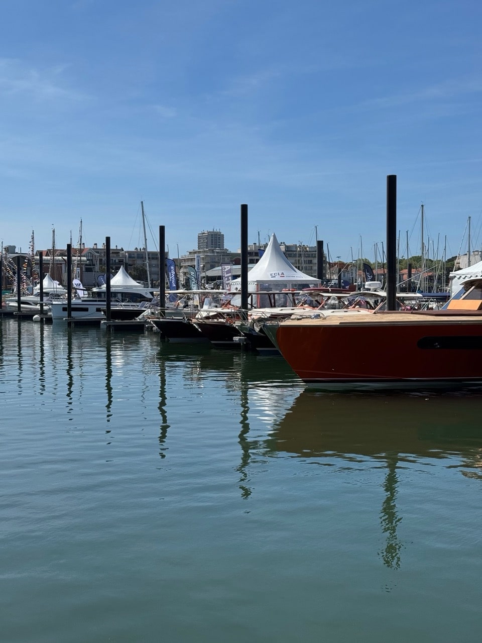 Arrivée bateaux Salon nautique Arcachon 2026