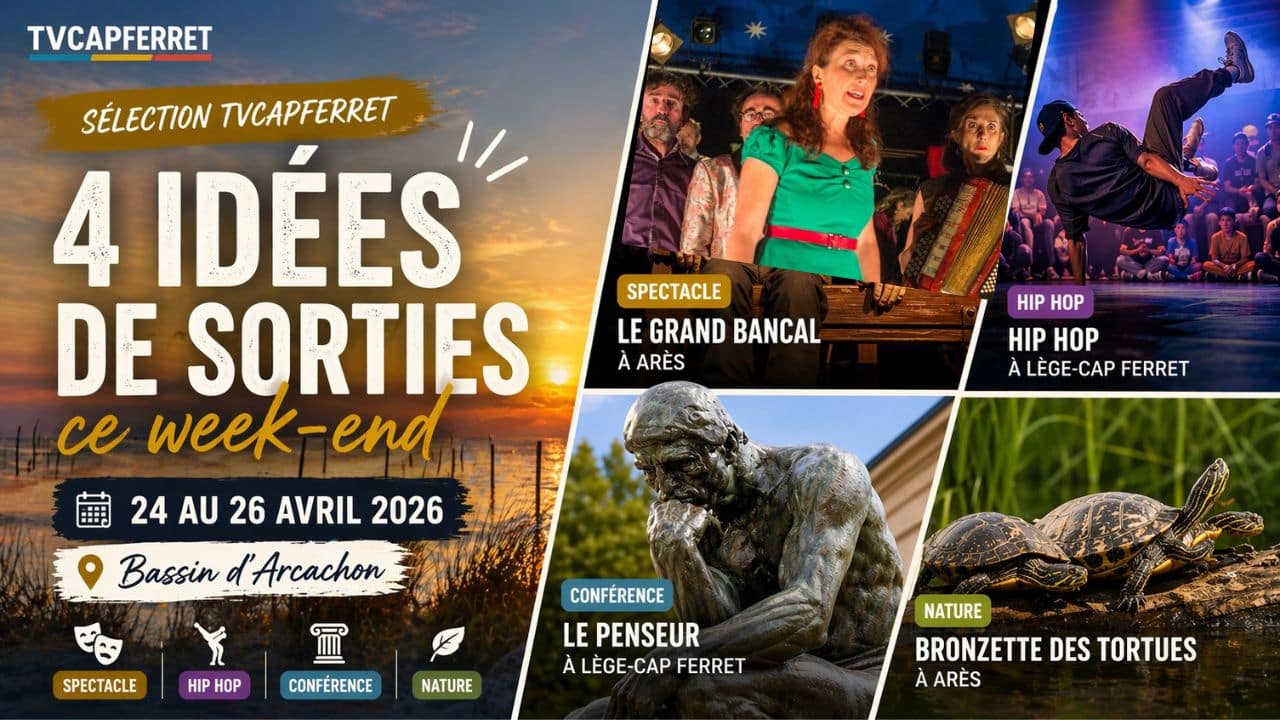 Que faire ce week-end sur le Bassin d’Arcachon (24-25-26 avril) ?