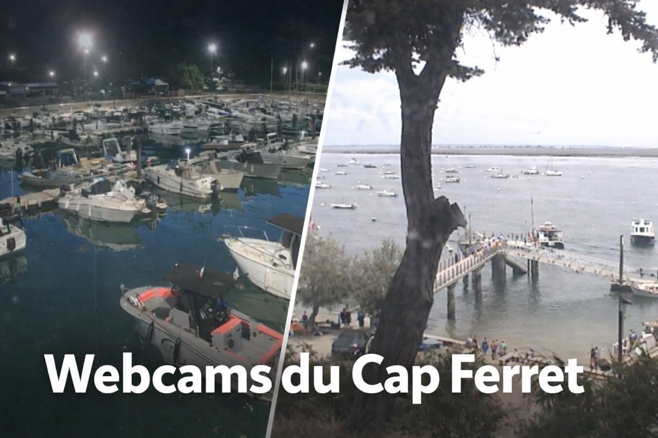 Webcams Cap Ferret en direct Bassin d’Arcachon océan et plages