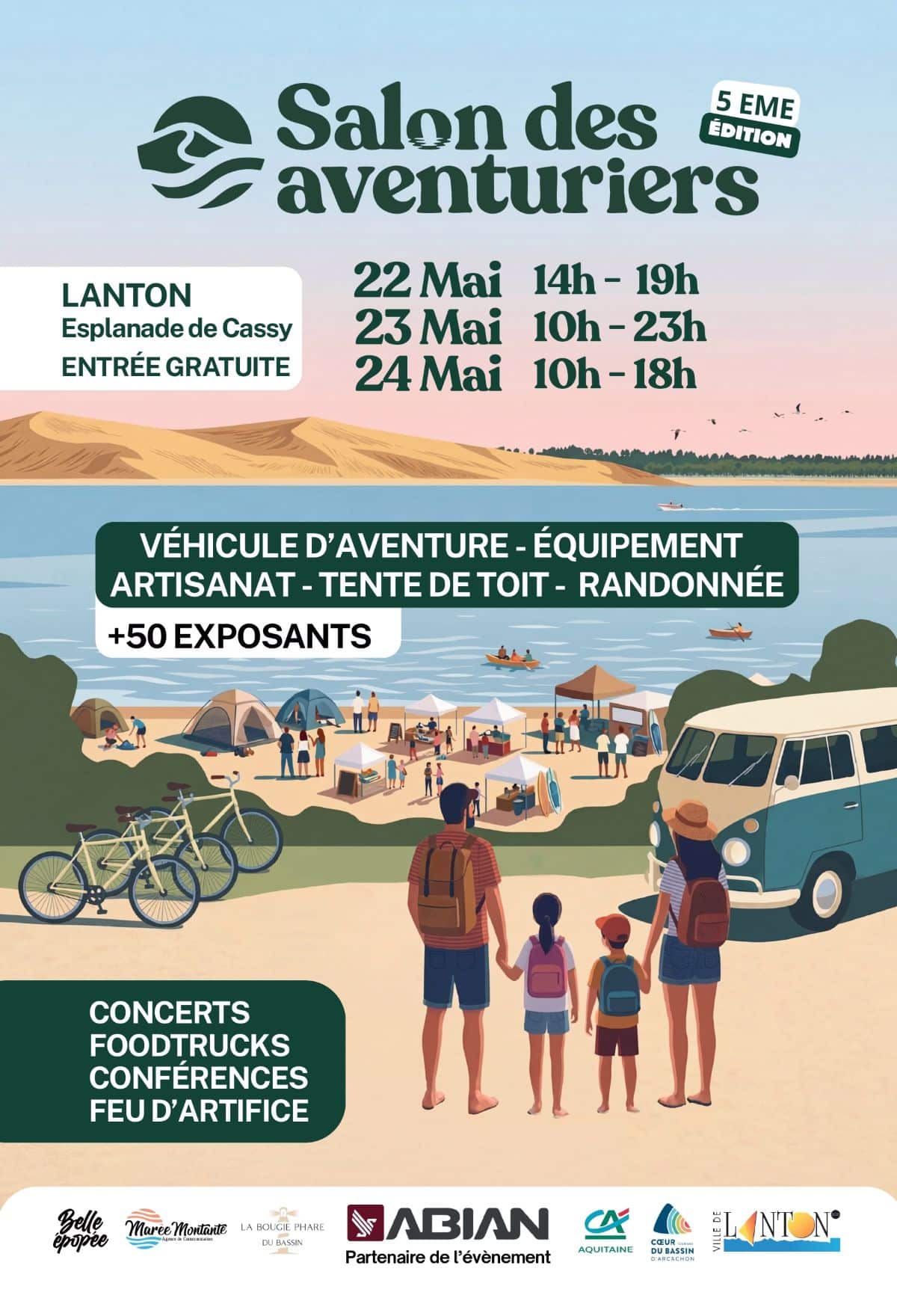 Salon des Aventuriers 2026 à Lanton