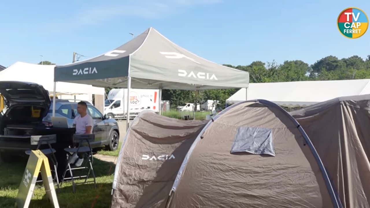 Exposants et équipements outdoor au Salon des Aventuriers de Lanton