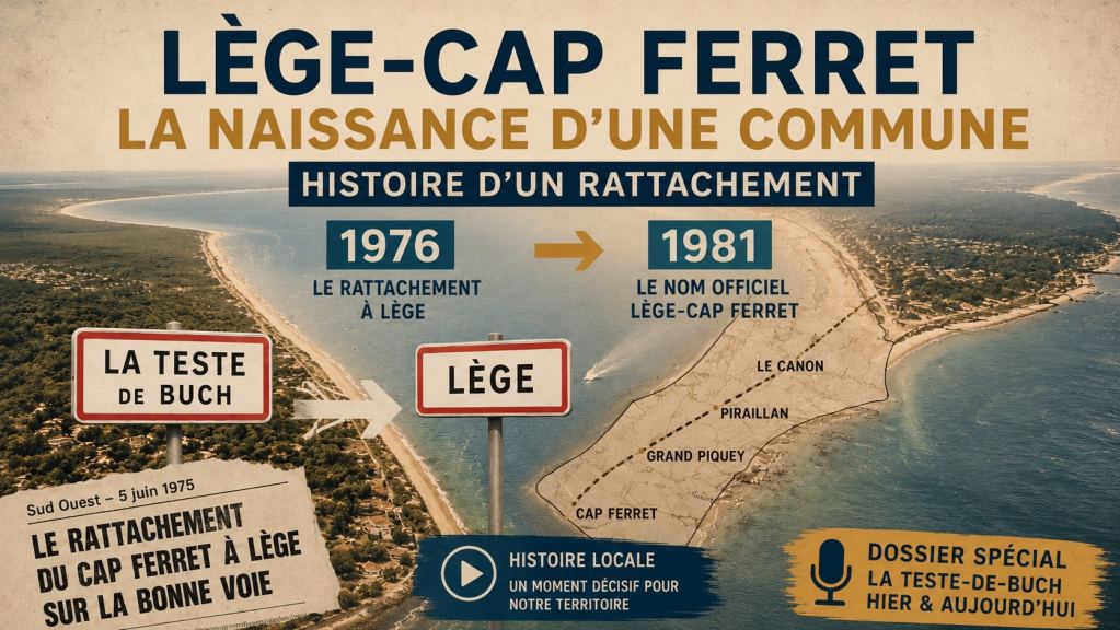 Cinquantenaire du rattachement du Cap Ferret à la commune de Lège CAP FERRET