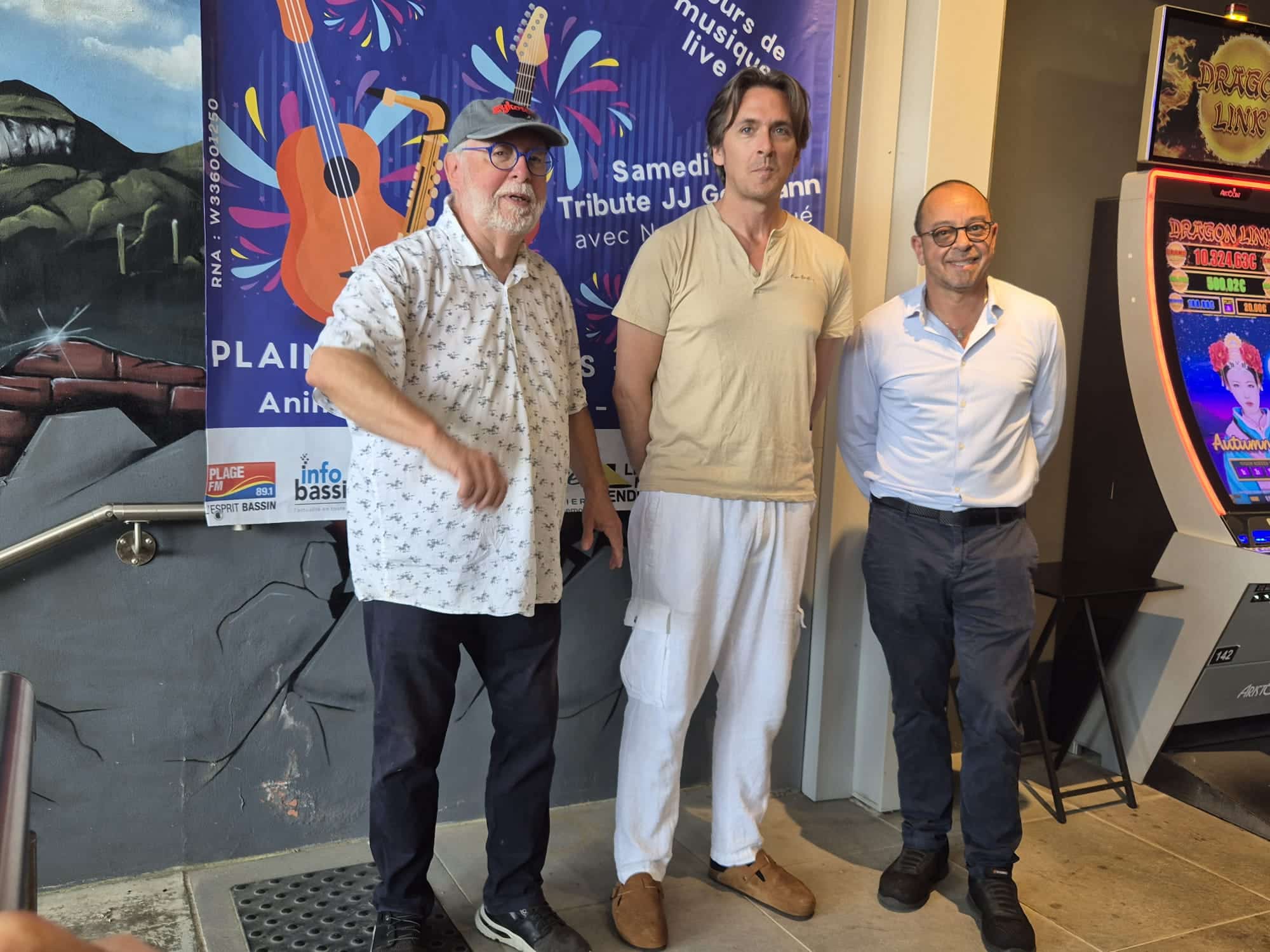 Organisateurs, chanteur et partenaire du Zykoson Music Festival 2026 à Andernos