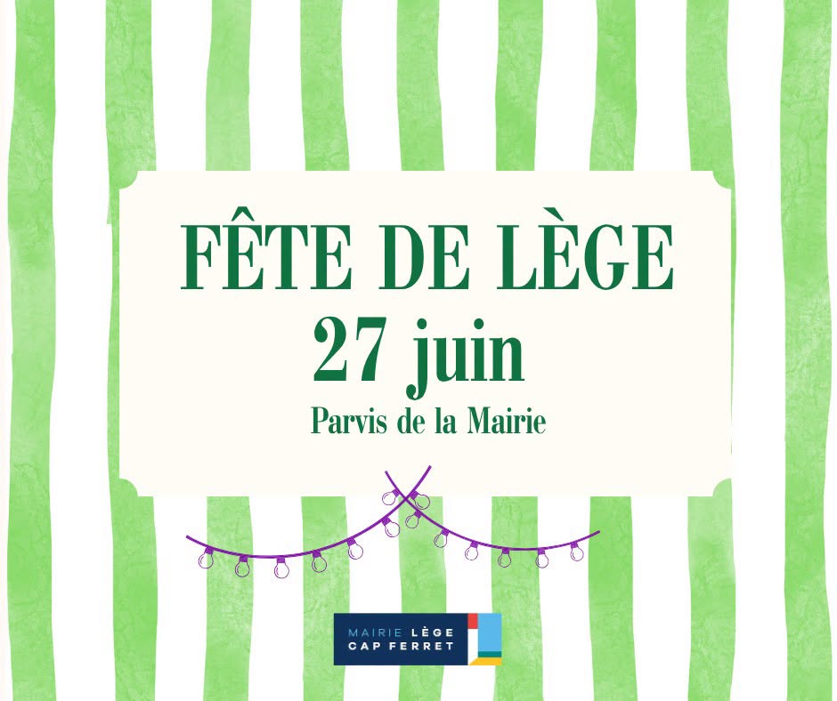 Fête de Lège 2026 à Lège-Cap Ferret