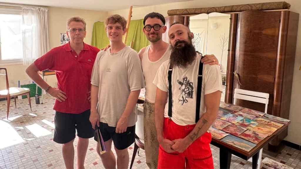 Jean-Philippe Vigneron avec Lazare, Pierre-Xavier Collardot et Alfonso del Moral au Cube du Ferret