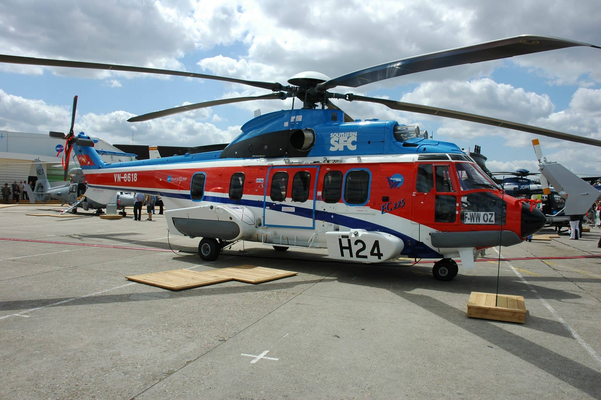 Hélicoptère Super Puma