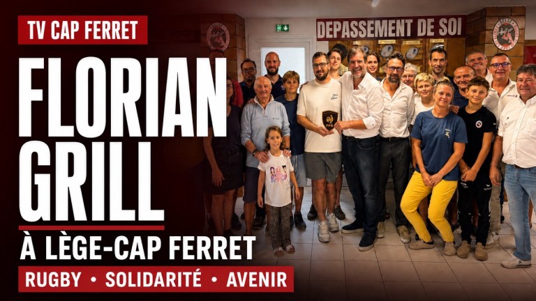 Florian Grill à Lège-Cap Ferret : solidarité et avenir du rugby amateur