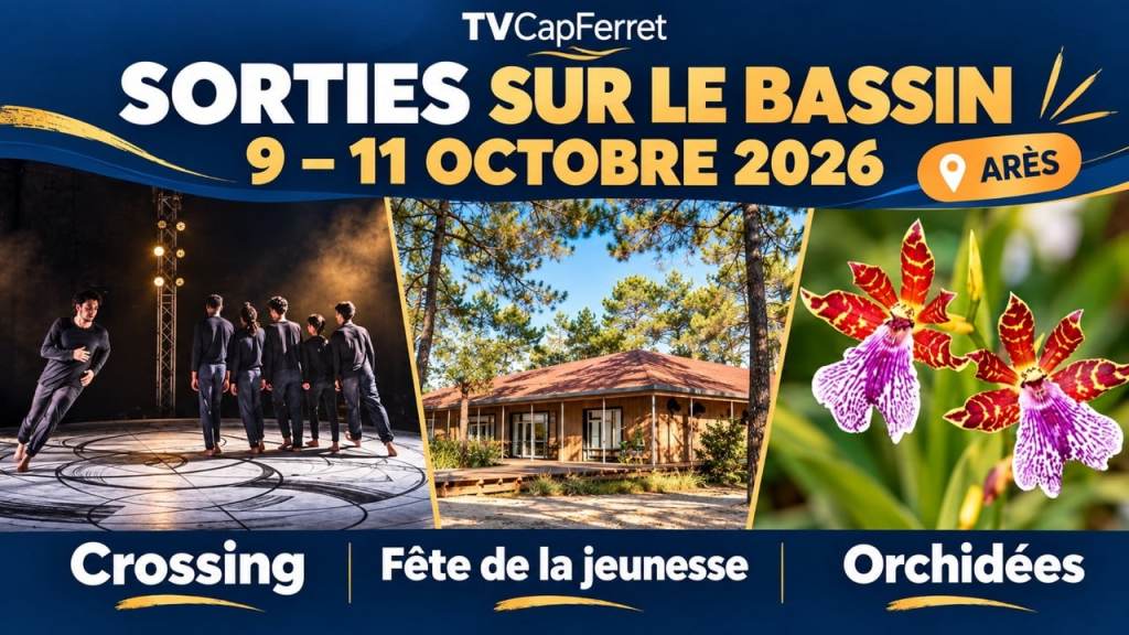 Que faire sur le Bassin d’Arcachon du 9 au 11 octobre 2026 ?